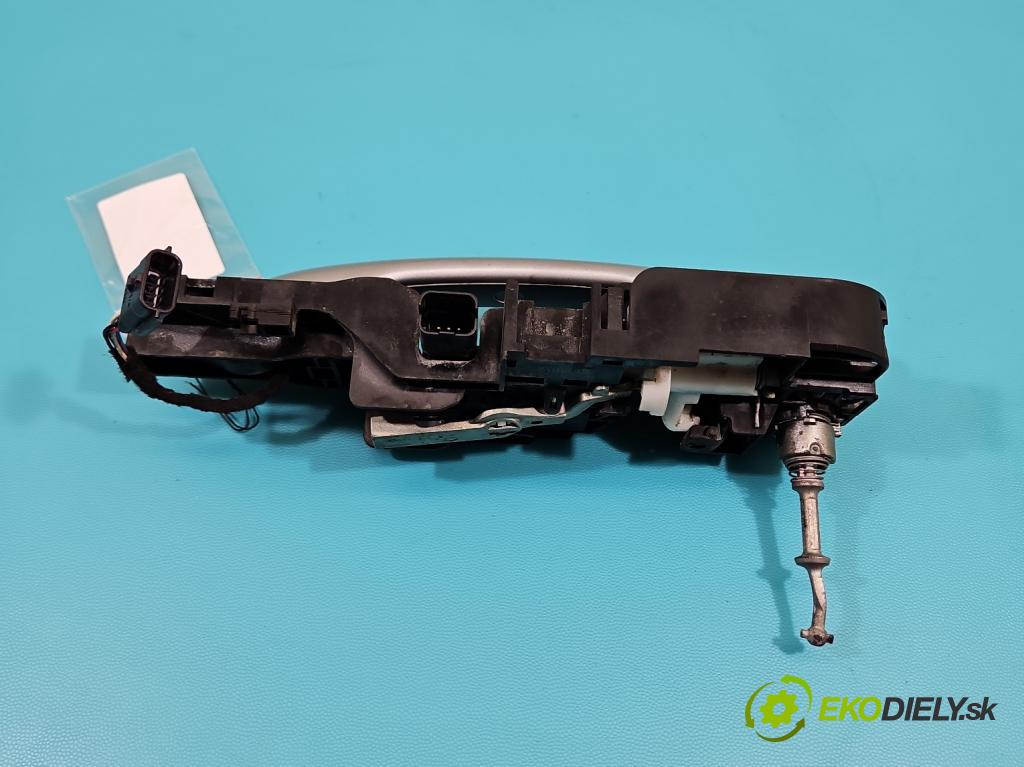 Renault Megane III 2008-2016 1.9 dci 131 HP manual 96 kW 1870 cm3 5- rukoväť predné ľavé mimo: 806070033R (Kľučka dverí vonkajšia predná ľavá)