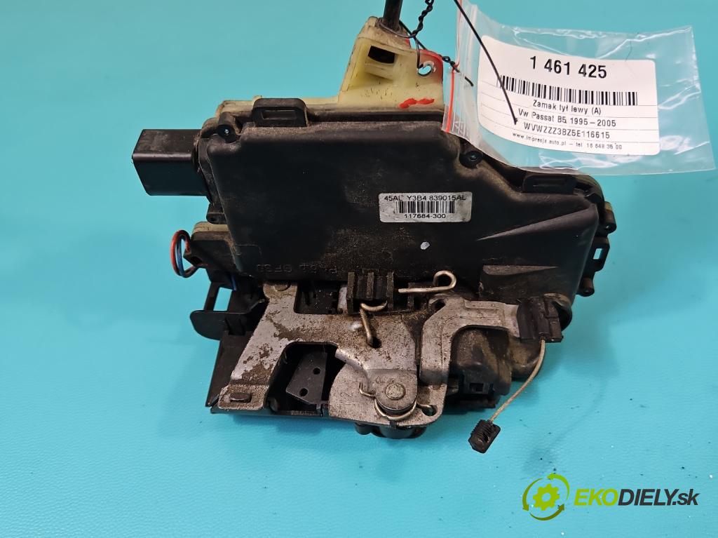 Vw Passat B5 1995-2005 2.0 tdi 136hp manual 100 kW 1968 cm3 5- zámek zadní levý 3B4839015AL