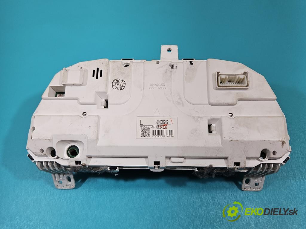 Peugeot 4007 2007-2012 2.2 hdi 156 HP automatic 115 kW 2179 cm3 5- prístrojovka/ budíky 8100B202 (Prístrojová doska)