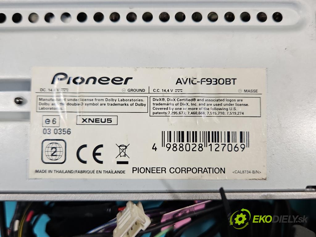 Peugeot 4007 2007-2012 2.2 hdi 156 HP automatic 115 kW 2179 cm3 5- Radio AVIC-F930BT