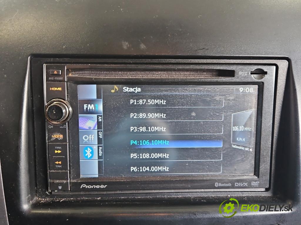Peugeot 4007 2007-2012 2.2 hdi 156 HP automatic 115 kW 2179 cm3 5- Radio AVIC-F930BT