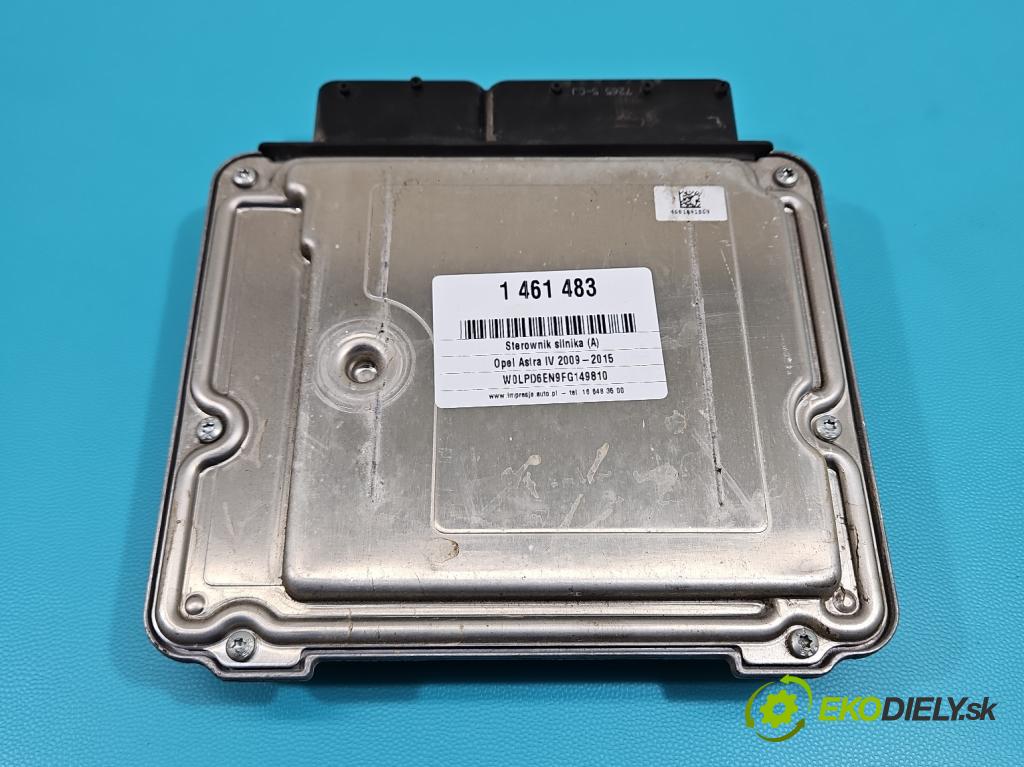Opel Astra IV 2009-2015 2.0 cdti 165 HP automatic 121 kW 1956 cm3 5- riadiaca jednotka motora 0281030852