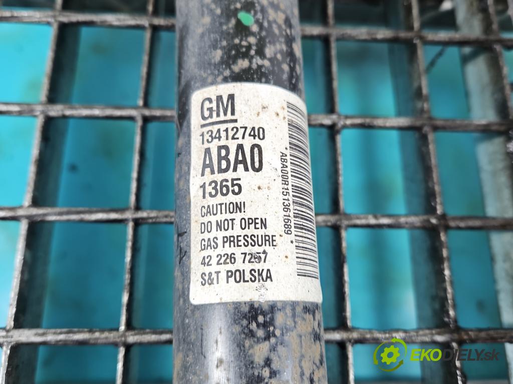 Opel Astra IV 2009-2015 2.0 cdti 165 HP automatic 121 kW 1956 cm3 5- tlmič zadné komplet 13412740