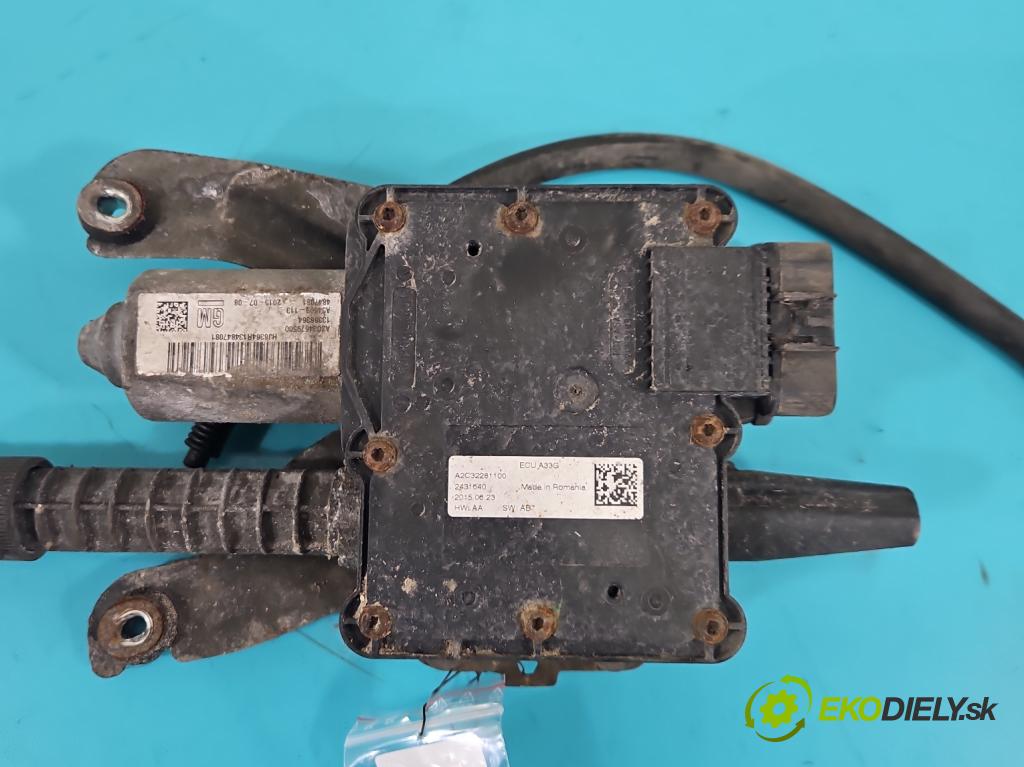Opel Astra IV 2009-2015 2.0 cdti 165 hp automatic 121 kW 1956 cm3 5- brzda manuál: elektrický: 13386364 (Ruční brzdy)