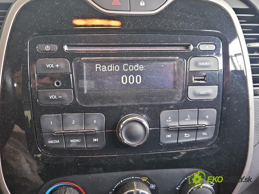 Renault Captur I 2013-2019 0.9 Tce 90 HP manual 66 kW 898 cm3 5- Radio originál 281156127R
