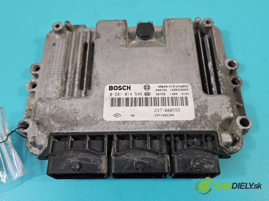 Renault Megane III 2008-2016 1.9 dci 131 HP manual 96 kW 1870 cm3 5- riadiaca jednotka motora 0281014546