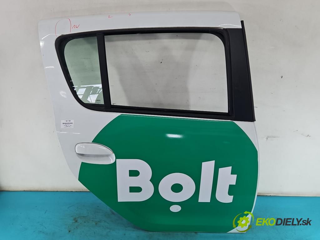 Dacia Sandero II 2012-2020 1.0 12V 73 HP manual 54 kW 999 cm3 5- dvere zadné pravé  (Kľučka dverí ostatné)