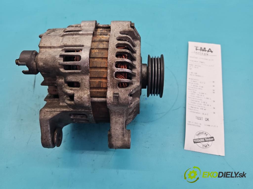Dacia Sandero I 2008-2012 1.6b 84KM manual 62 kW 1598 cm3 5- Alternator 231002582R (Alternátor)