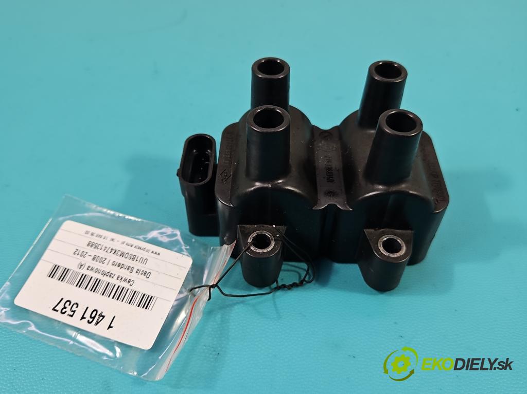 Dacia Sandero I 2008-2012 1.6b 84KM manual 62 kW 1598 cm3 5- cívka zapalovací 7700873701 (Zapalovací cívky, moduly)