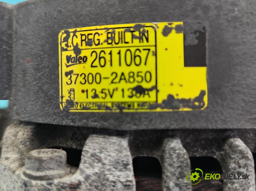 Hyundai I30 II 2012-2016 1.4 crdi 90 HP manual 66 kW 1396 cm3 5- Alternator 37300-2A850 (Alternátor)