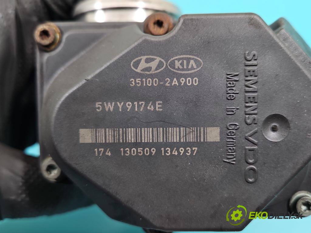 Hyundai I30 II 2012-2016 1.4 crdi 90 HP manual 66 kW 1396 cm3 5- klapka 5WY9174E (Škrtiaca klapka)