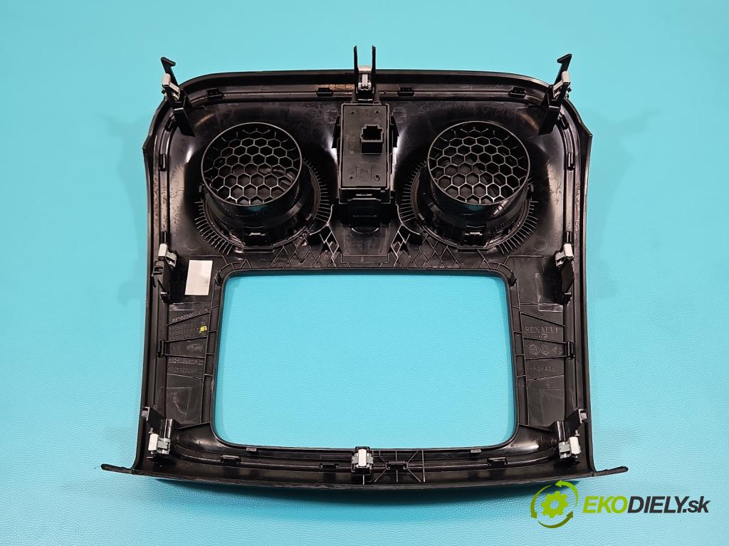 Dacia Sandero II 2012-2020 1.0 12V 73 HP manual 54 kW 999 cm3 5- Mřížka: kúrenia stredová 682603655R (Mriežka kúrenia (fukár))