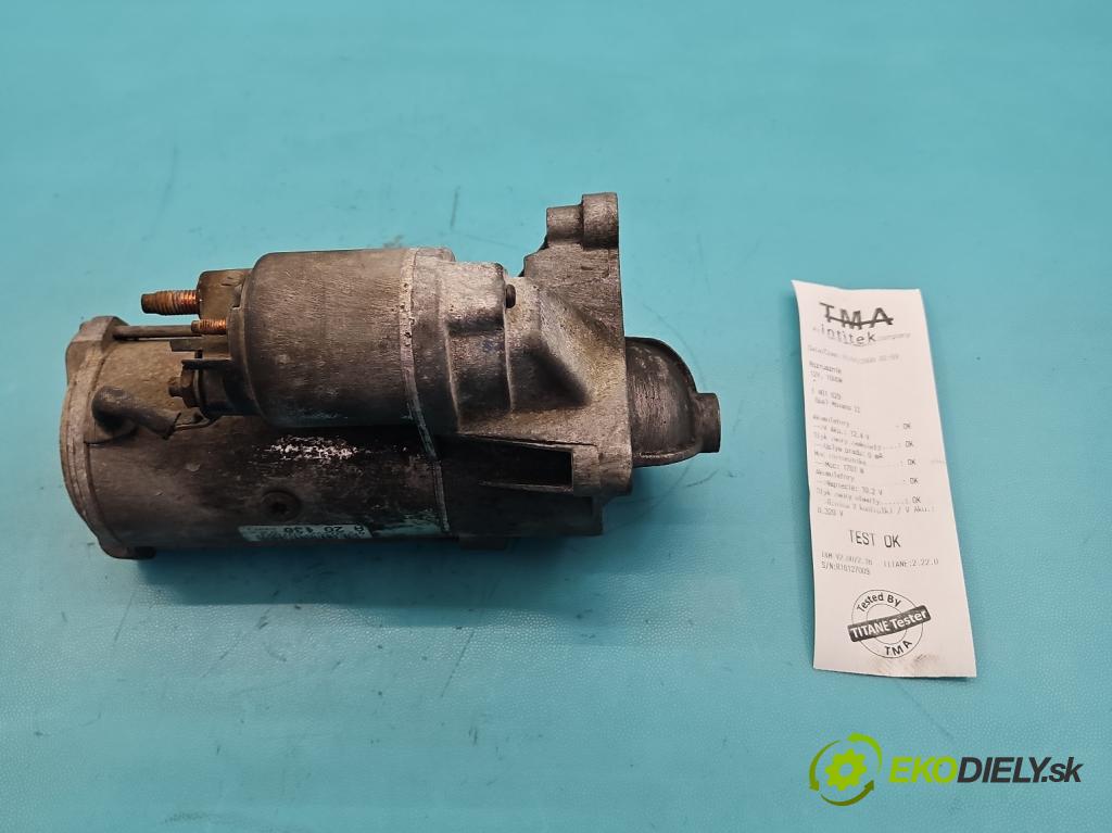 Opel Movano II 2003-2010 1.9 cdti 82 HP manual 60 kW 1870 cm3 5- štartér  (Štartér)
