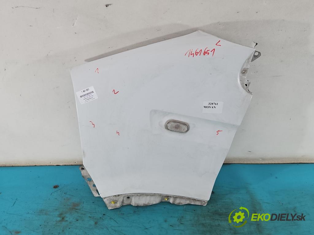 Opel Movano II 2003-2010 1.9 cdti 82 hp manual 60 kW 1870 cm3 5- blatnik přední levý  (Levý přední blatník)