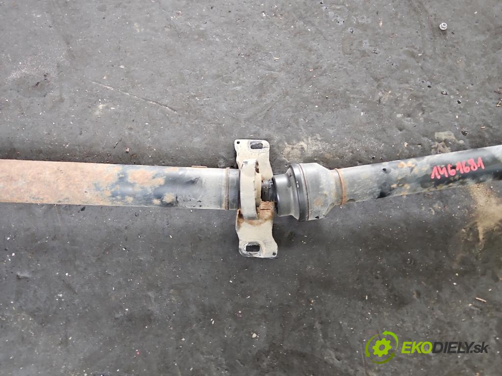 Skoda Yeti 2009-2017 2.0 tdi 140 HP manual 103 kW 1968 cm3 5- Hřídel: zadné  (Kardaňový hriadeľ)