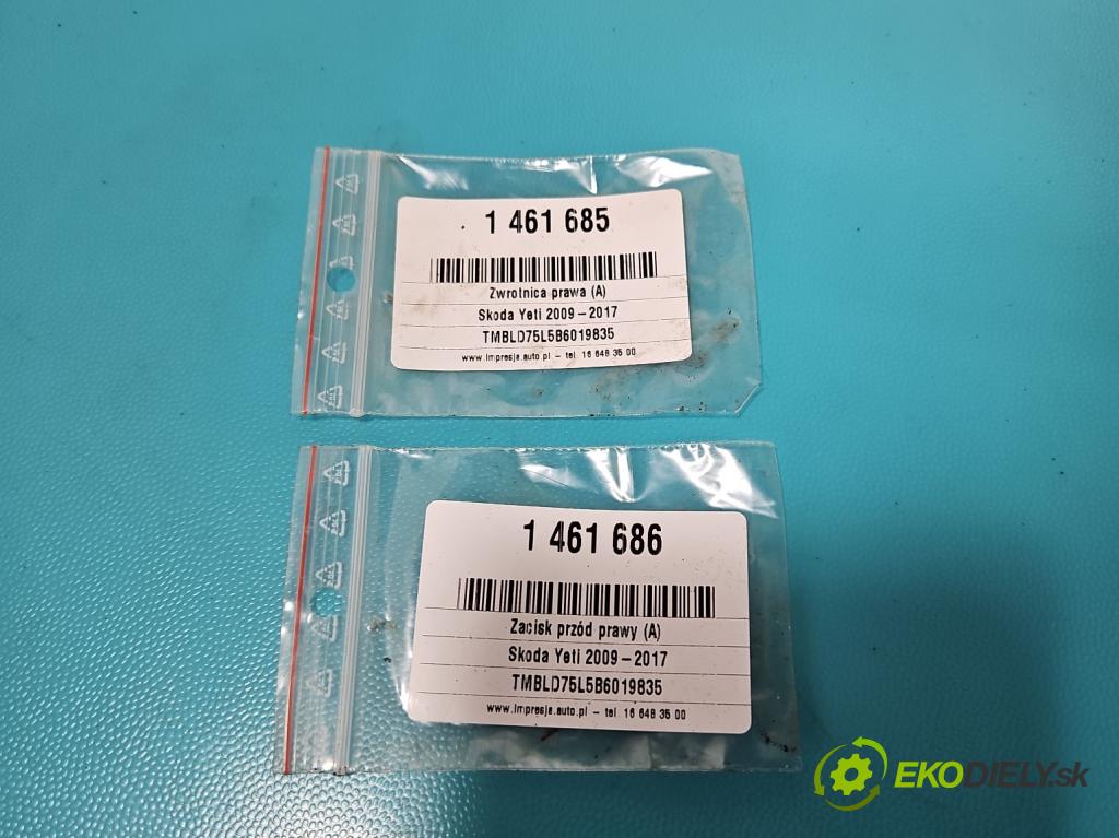 Skoda Yeti 2009-2017 2.0 tdi 140 hp manual 103 kW 1968 cm3 5- náboj pravé  (Náboj kola)