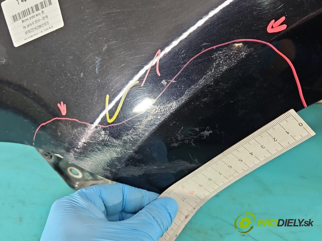 Vw Jetta VI 2010-2018 1.4 TSI 122 hp automatic 90 kW 1390 cm3 4- blatnik přední levý  (Levý přední blatník)