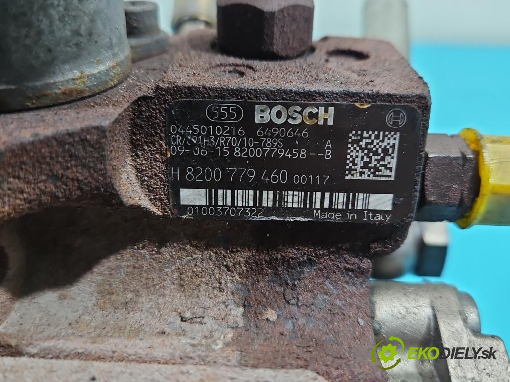 Renault Megane III 2008-2016 1.9 dci 131 HP manual 96 kW 1870 cm3 5- čerpadlo vstrekovacia 0445010216 (Vstrekovacie čerpadlo)