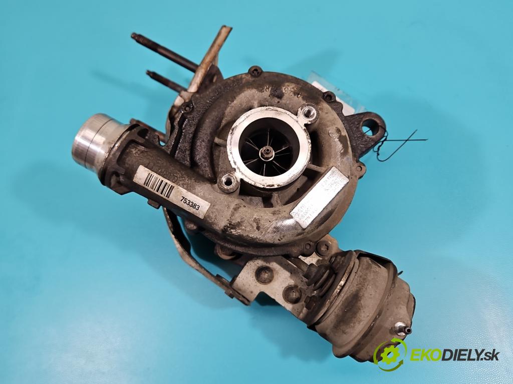Renault Megane III 2008-2016 1.9 dci 131 hp manual 96 kW 1870 cm3 5- Turbodmychadlo 774193-3 (Kompletní turbodmychadlo)