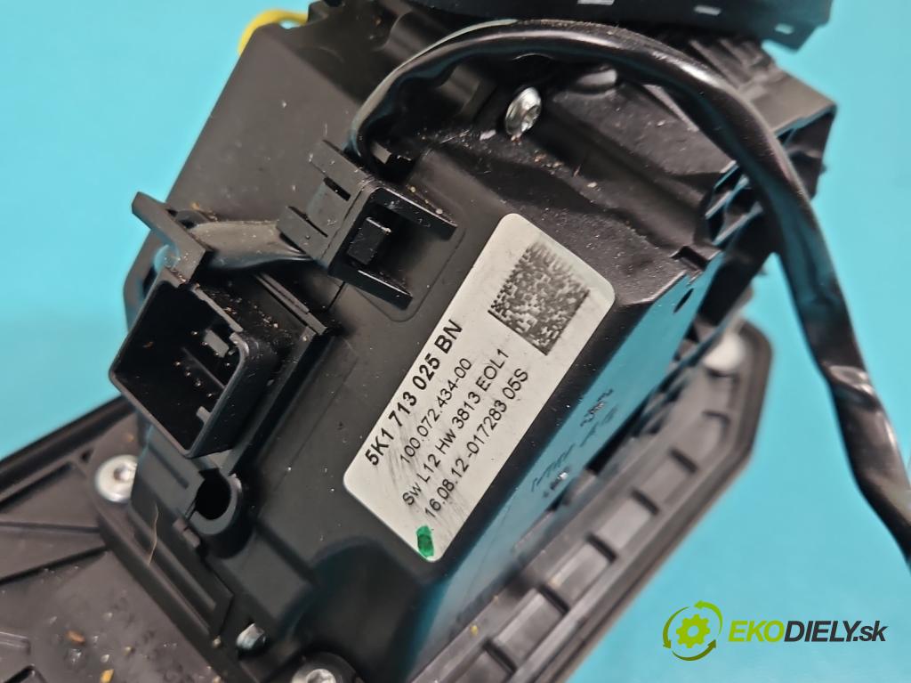 Vw Jetta VI 2010-2018 1.4 TSI 122 HP automatic 90 kW 1390 cm3 4- Páka: Změny: stupeň,rýchlosť 5K1713025BN (Rýchlostná páka (kulisa))