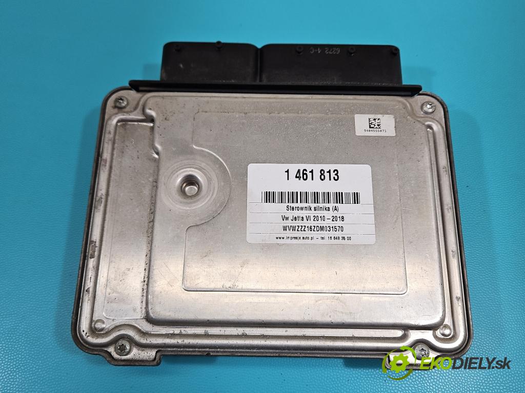 Vw Jetta VI 2010-2018 1.4 TSI 122 HP automatic 90 kW 1390 cm3 4- riadiaca jednotka motora 03C906016BT