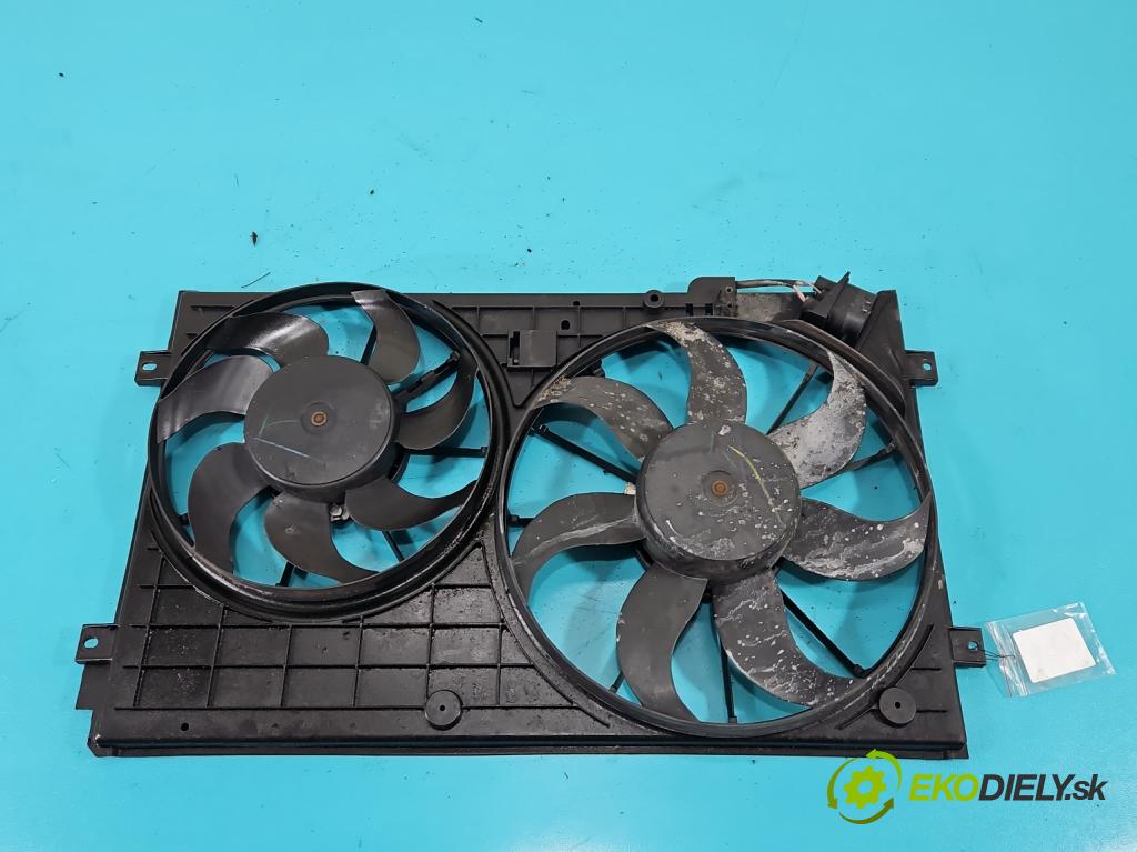 Vw Jetta VI 2010-2018 1.4 TSI 122 HP automatic 90 kW 1390 cm3 4- Ventilátor chladiča 1K0121207BB