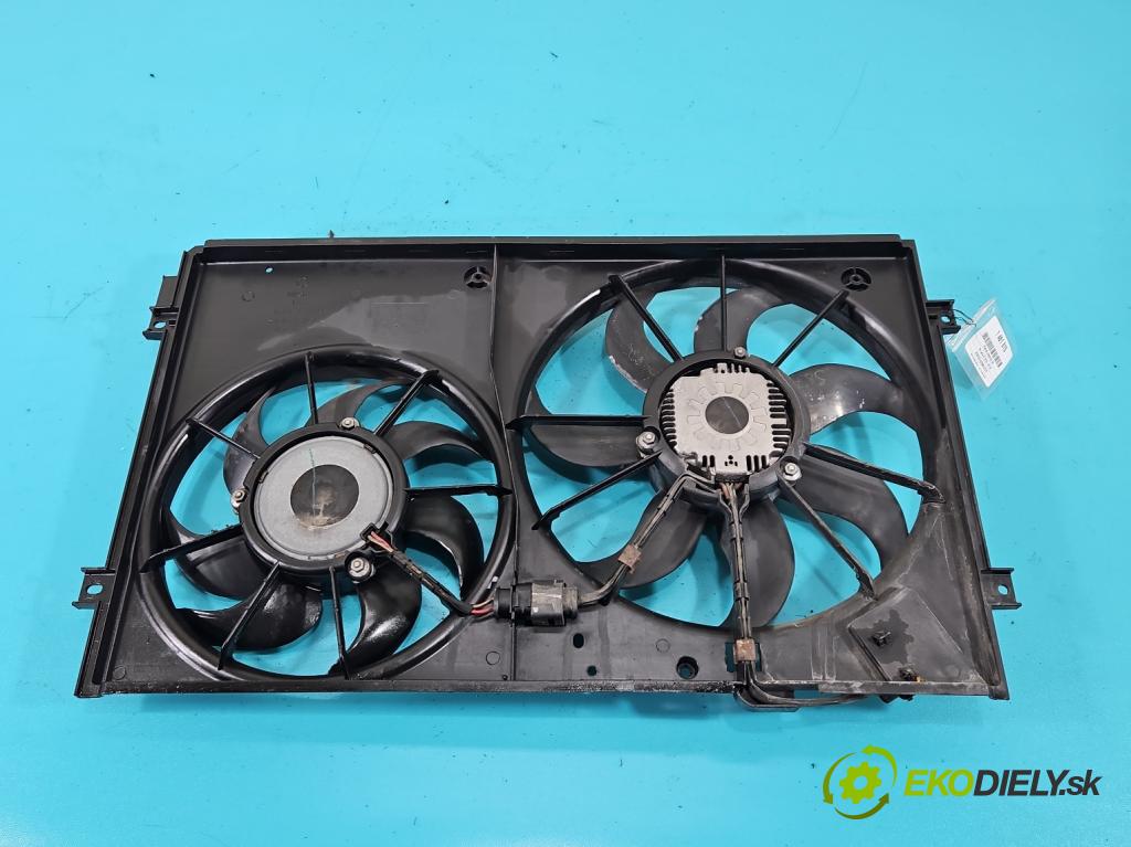 Vw Jetta VI 2010-2018 1.4 TSI 122 HP automatic 90 kW 1390 cm3 4- Ventilátor chladiča 1K0121207BB