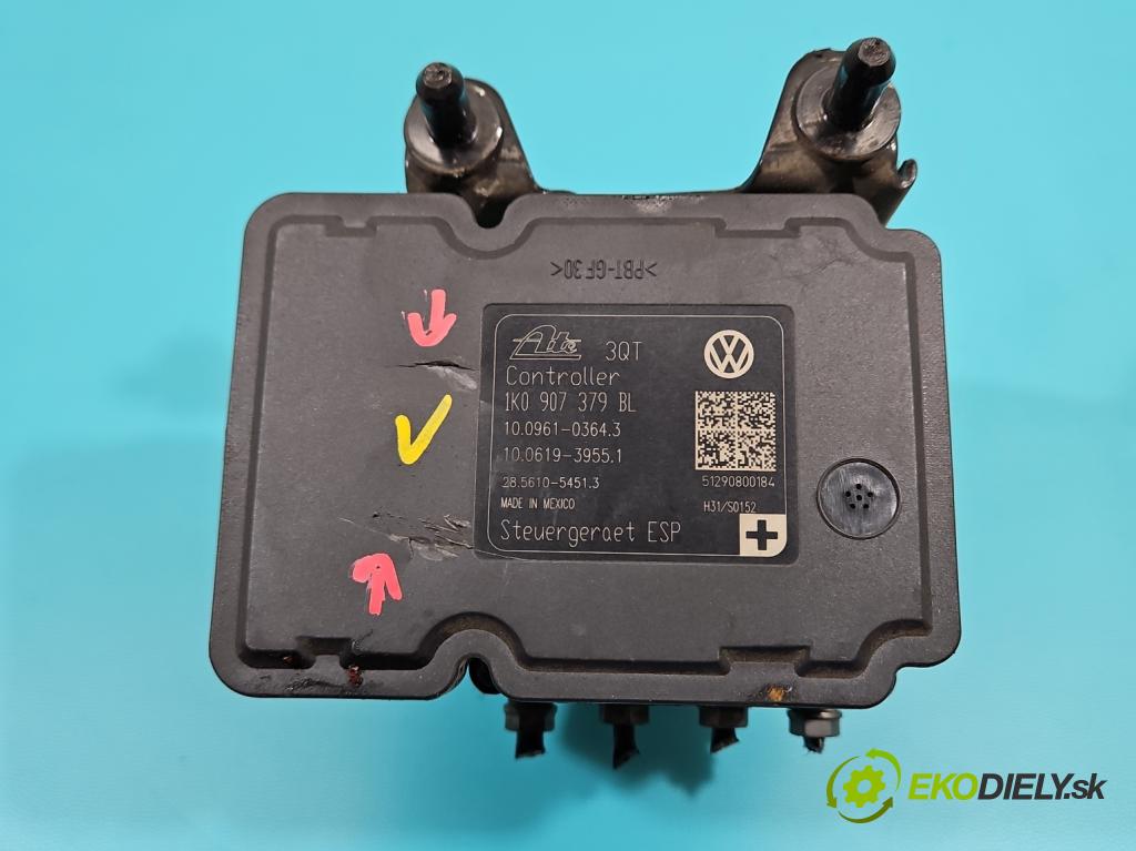 Vw Jetta VI 2010-2018 1.4 TSI 122 HP automatic 90 kW 1390 cm3 4- čerpadlo abs 1K0614517DR (Pumpa ABS)