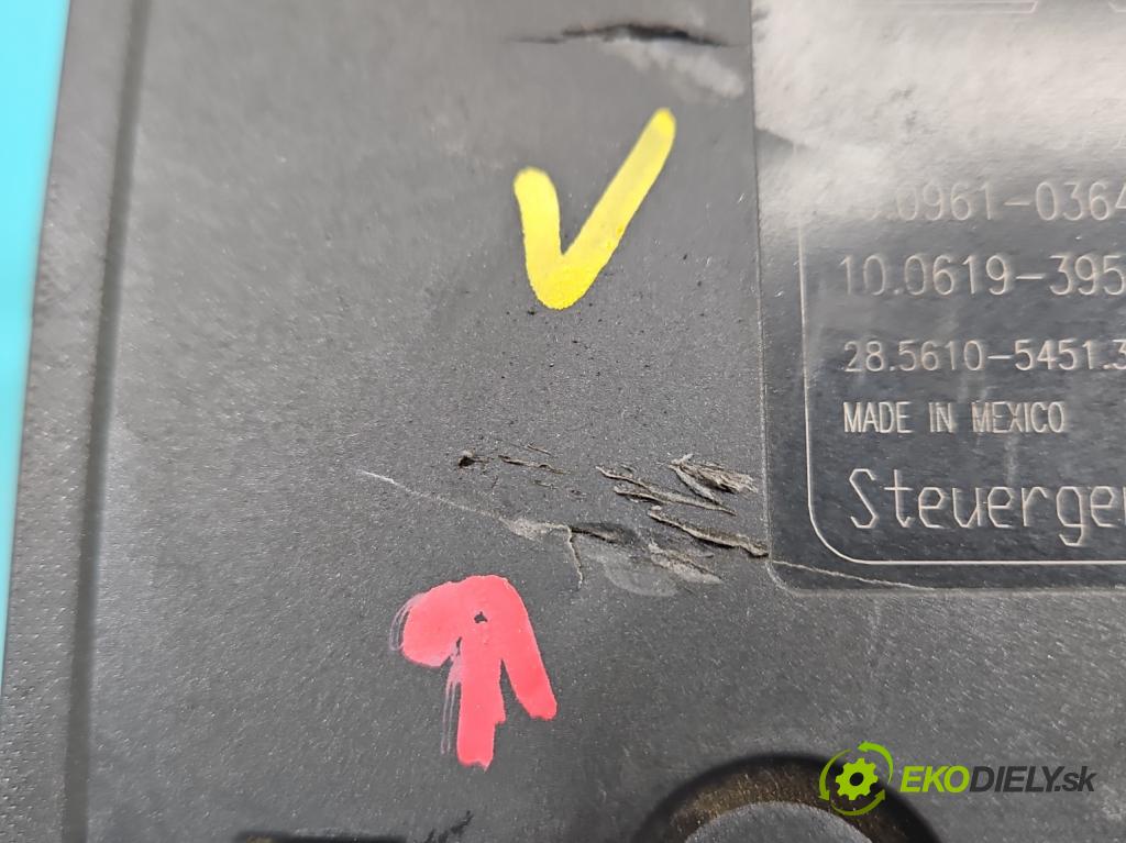 Vw Jetta VI 2010-2018 1.4 TSI 122 HP automatic 90 kW 1390 cm3 4- čerpadlo abs 1K0614517DR (Pumpa ABS)