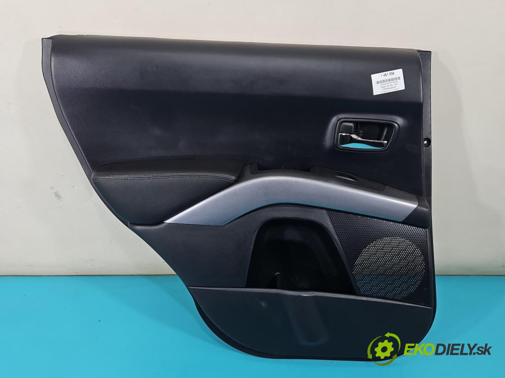 Peugeot 4007 2007-2012 2.2 hdi 156 hp automatic 115 kW 2179 cm3 5- Tapacír: dveře zadní levé 7222A389XAQ