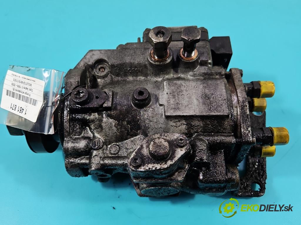 Opel Astra II 1998-2009 2.0 dti 101 hp manual 74 kW 1995 cm3 5- čerpadlo vstřikovací  (Vstřikovací čerpadla)