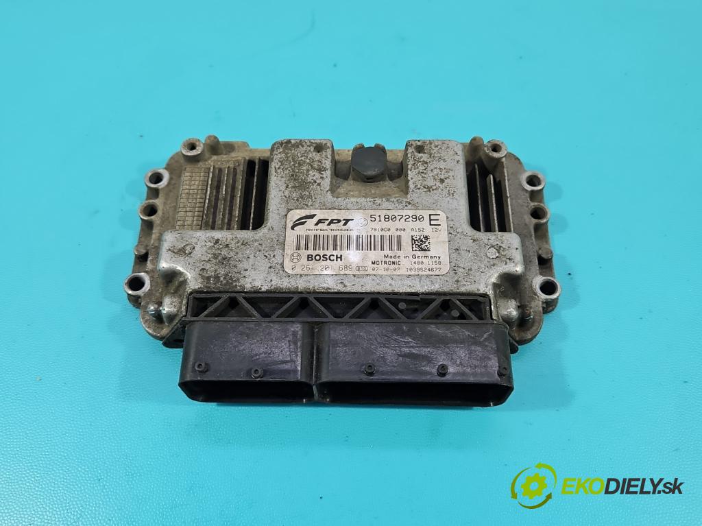 Fiat Linea 1.4 T 120 HP manual 88 kW 1368 cm3 4- riadiaca jednotka motora 0261201689