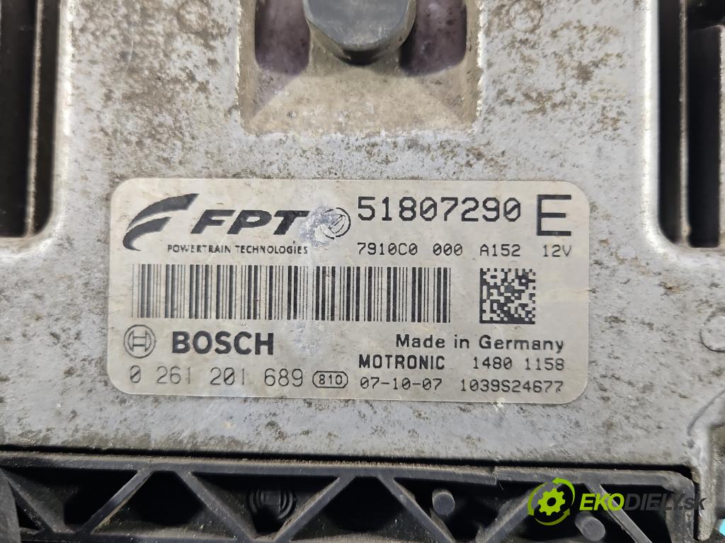 Fiat Linea 1.4 T 120 HP manual 88 kW 1368 cm3 4- riadiaca jednotka motora 0261201689