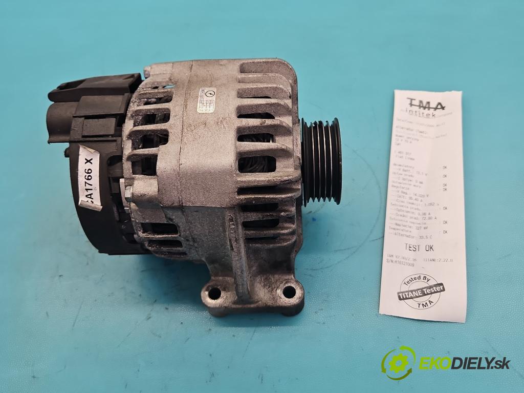 Fiat Linea 1.4 T 120 HP manual 88 kW 1368 cm3 4- Alternator  (Alternátor)