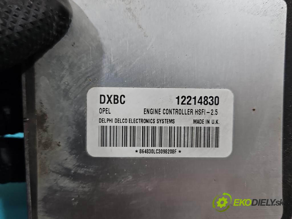 Opel Meriva A 2002-2010 1.6 16V 101 HP manual 74 kW 1598 cm3 5- riadiaca jednotka motora 12214830