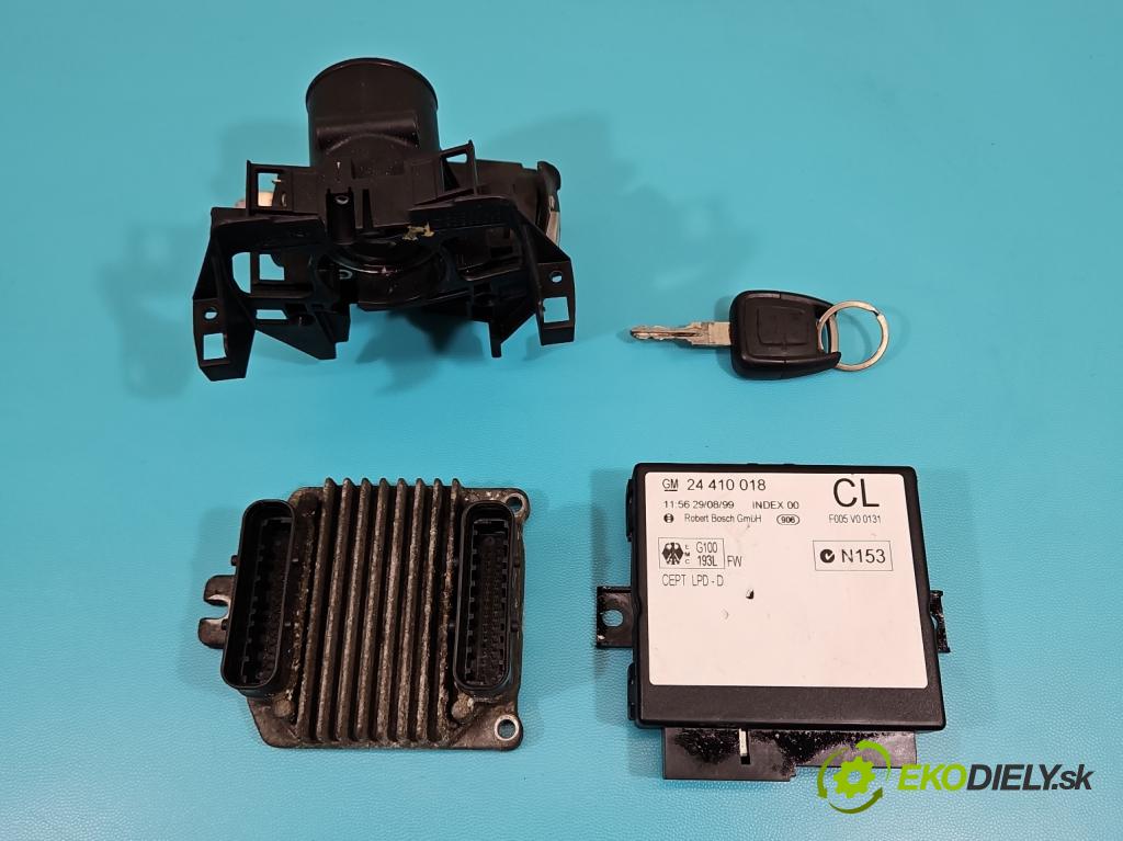 Opel Astra II 1998-2009 1.6 16V 101 HP manual 74 kW 1598 cm3 5- riadiaca jednotka motora 09355929