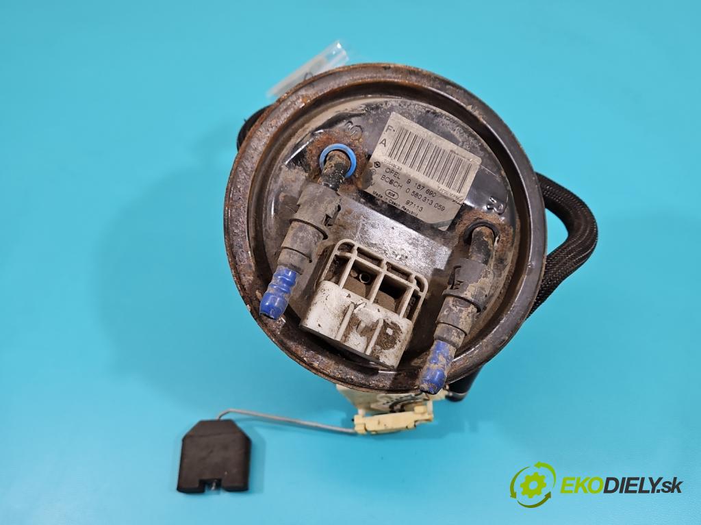 Opel Astra II 1998-2009 1.6 16V 101 hp manual 74 kW 1598 cm3 5- čerpadlo paliva 9157690