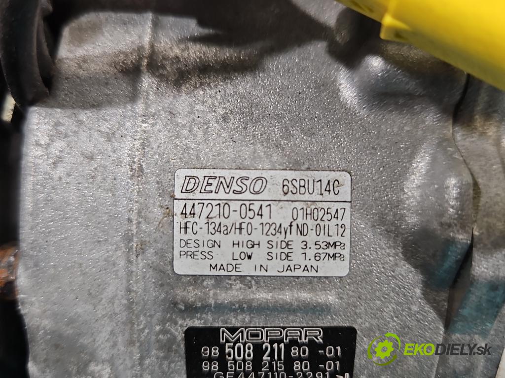 Opel Mokka B 2020 - 1.2 T 131 HP automatic 96 kW 1199 cm3 5- Kompresor: klimatizácie 9850821180 (Kompresor klimatizácie)