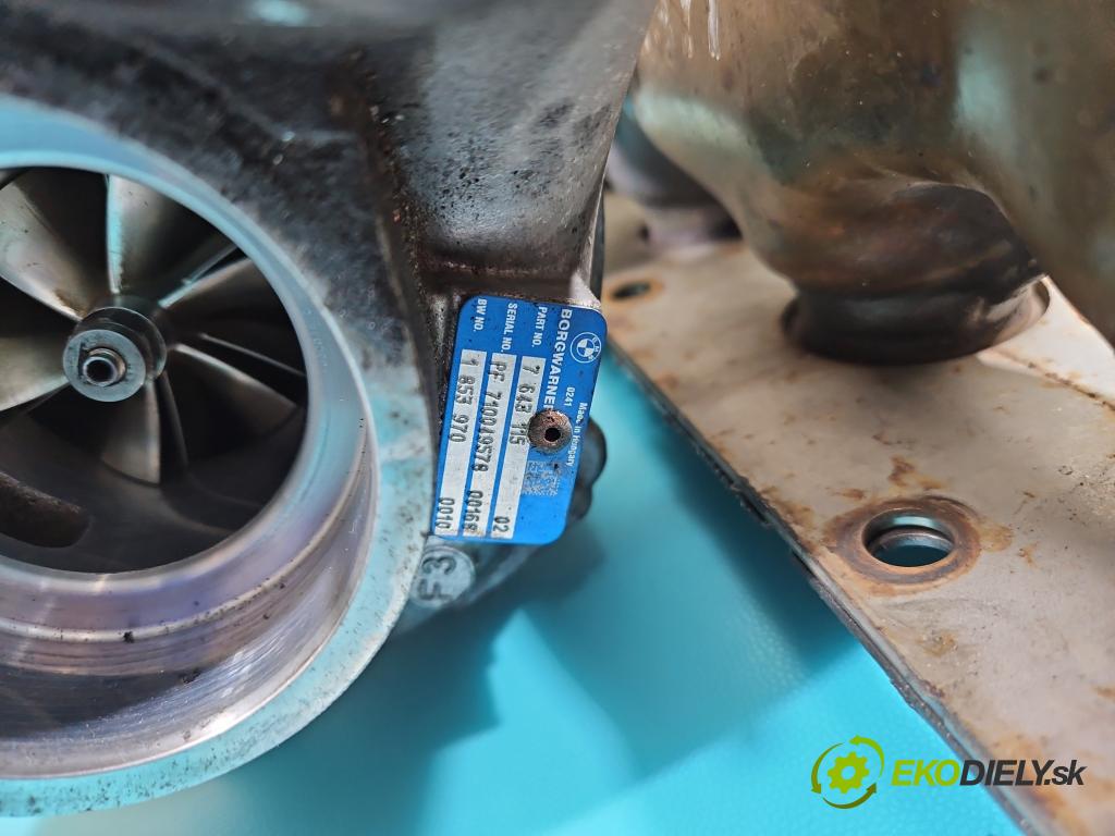 Bmw X5 F15 2013-2018 3.0 T N55 306KM automatic 225 kW 2979 cm3 5- turbodúchadlo, turbo 18539700010 (Turbodúchadlo (kompletné))