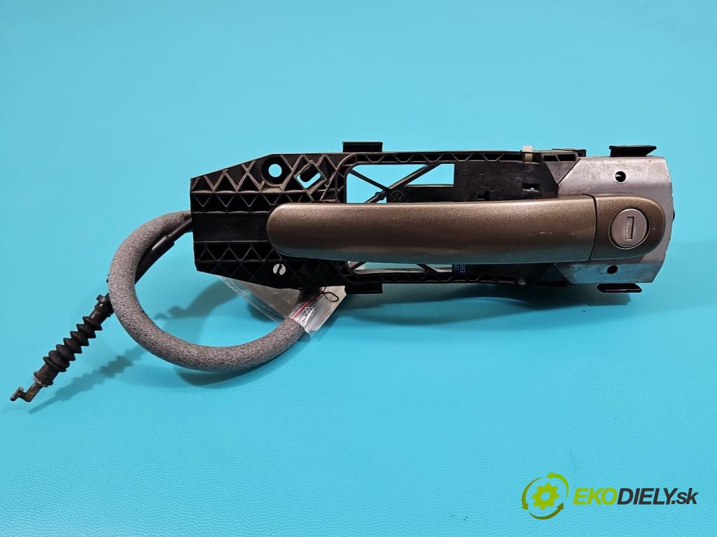 Skoda Yeti 2009-2017 2.0 tdi 140 HP manual 103 kW 1968 cm3 5- rukoväť predné ľavé mimo: 5L0837885B (Kľučka dverí vonkajšia predná ľavá)