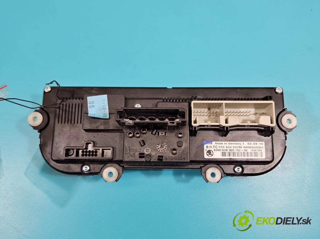 Skoda Yeti 2009-2017 2.0 tdi 140 HP manual 103 kW 1968 cm3 5- panel kúrenia 3T0820047M