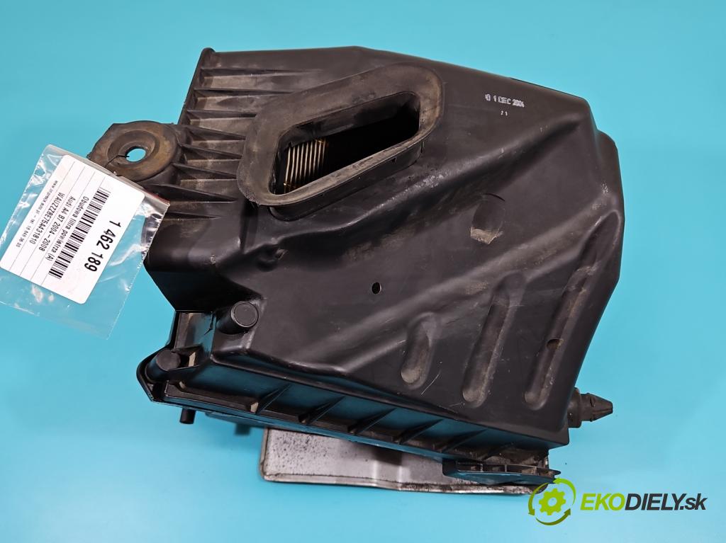 Audi A4 B7 2004-2008 1.9 tdi 116 HP manual 85 kW 1896 cm3 5- obal filtra vzduchu 03G133837 (Obal vzduchového filtra)