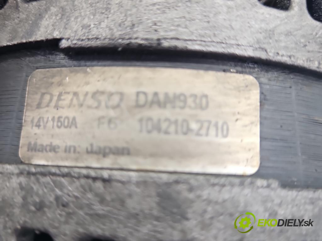 Ford Focus Mk2 2004-2011 1.6 tdci 90 HP manual 66 kW 1560 cm3 5- Alternator 104210-2710 (Alternátor)