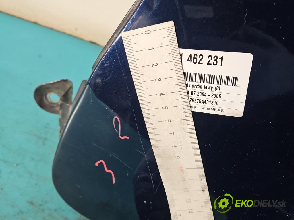 Audi A4 B7 2004-2008 1.9 tdi 116 hp manual 85 kW 1896 cm3 5- blatnik přední levý  (Levý přední blatník)