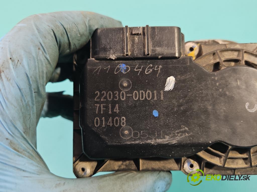 Toyota Corolla Verso II 2004-2009 1.8 vvti 129 HP manual 95 kW 1794 cm3 5- klapka 22030-0D011 (Škrtiaca klapka)