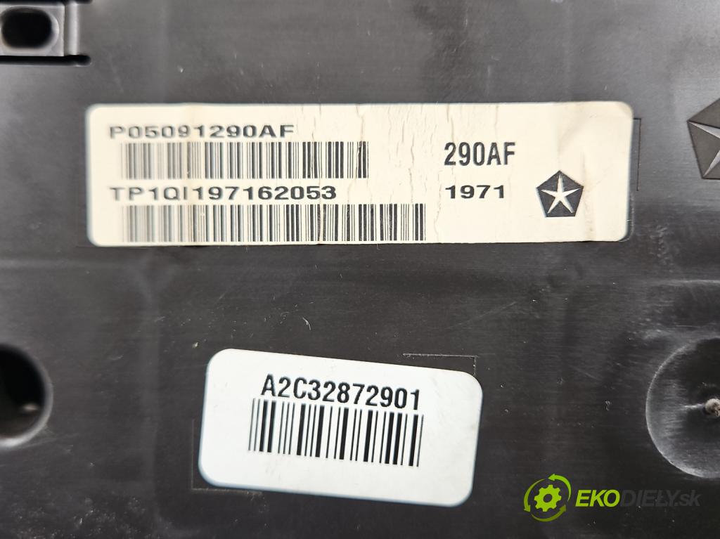 Lancia Thema II 2011-2014 3.0 CRD 239KM automatic 176 kW 2987 cm3 4- prístrojovka/ budíky P05091290AF (Prístrojová doska)