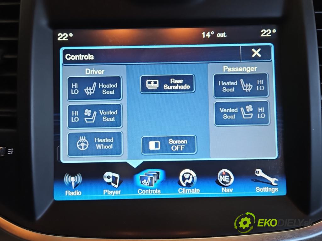 Lancia Thema II 2011-2014 3.0 CRD 239KM automatic 176 kW 2987 cm3 4- Zobrazit: 05064632AH (Prístrojová doska)