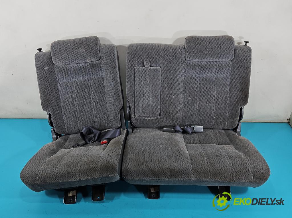 Opel Monterey 1992-1999 3.0 TD manual 117 kW 2999 cm3 5- Pohovka: zadné  (Sedadlo)