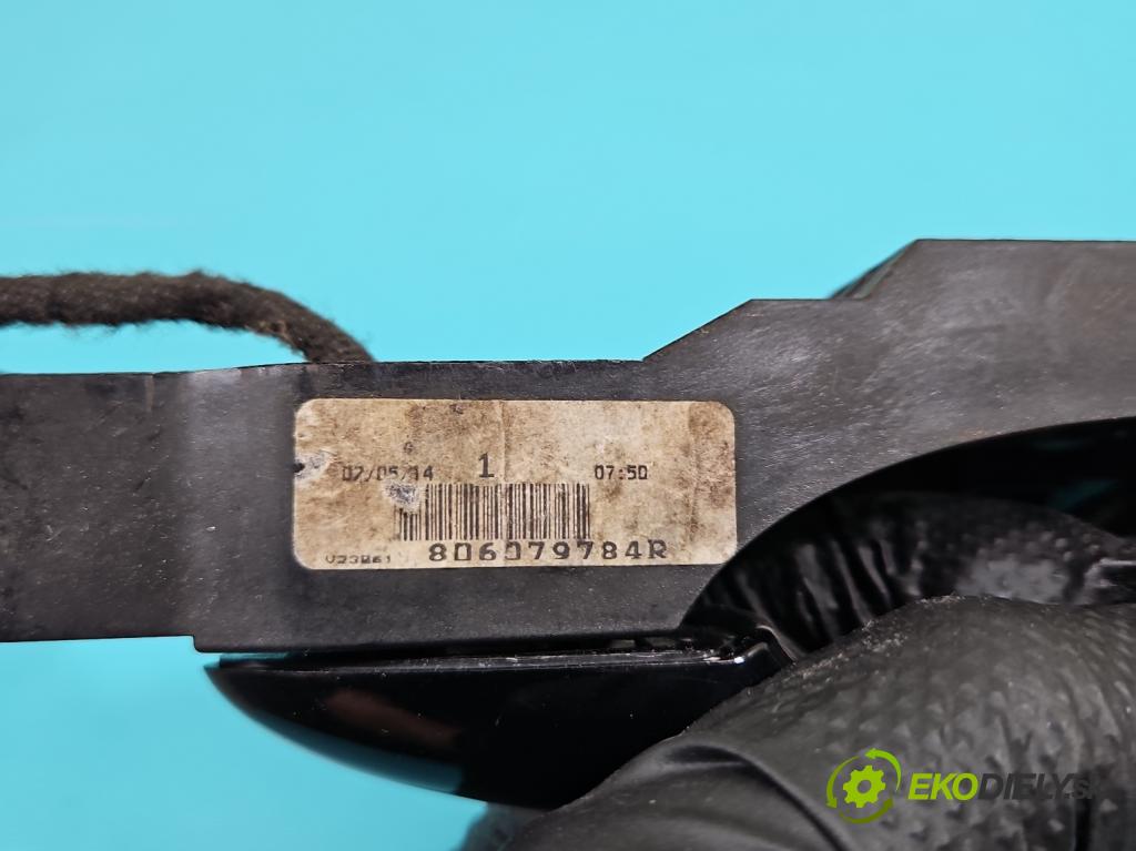 Renault Captur I 2013-2019 0.9 Tce 90 HP manual 66 kW 898 cm3 5- rukoväť predné ľavé mimo: 806079784R (Kľučka dverí vonkajšia predná ľavá)