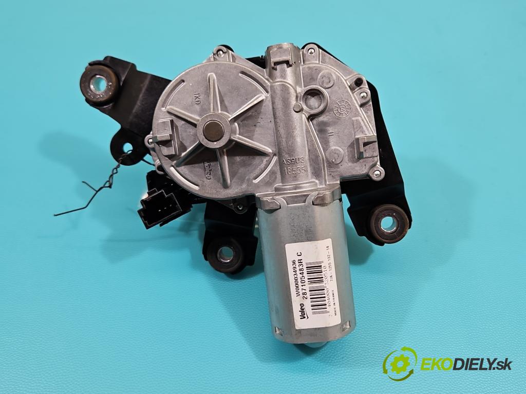 Renault Captur I 2013-2019 0.9 Tce 90 hp manual 66 kW 898 cm3 5- motor stěrače zadní 287105483R